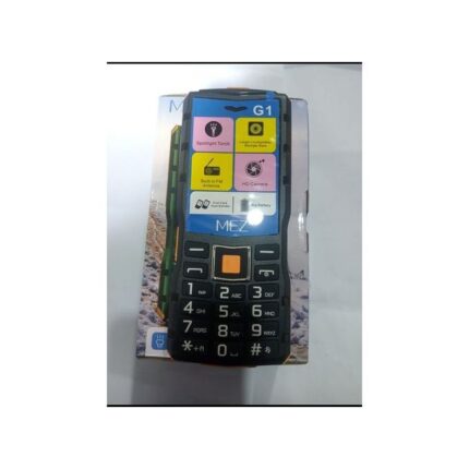 Mez   G1 Wireless FM, Torchlight, Dual SIM Mobile - BLACK