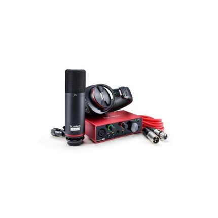 Focusrite Scarlett Studio USB Audio Interface Recording Package