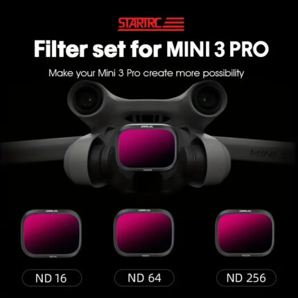 DJI Mini 3pro Light Reduction ND16 ND64 ND256 Filter Set