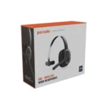 Porodo ENC Wireless Work Headphone - Black - Image 2