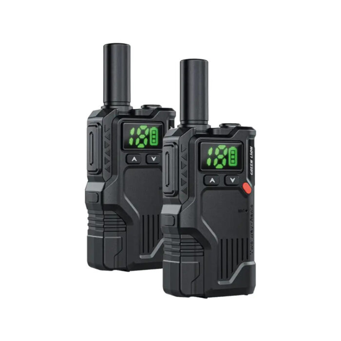 Green Lion Gpx600 Walkie Talkie With 16 Analog Channels - Clear Phosphor Display - Image 1