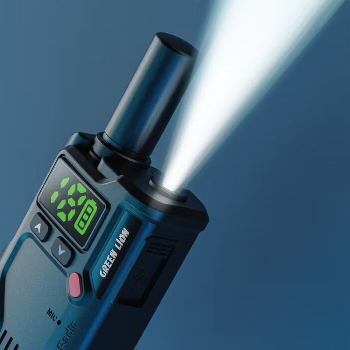 Green Lion Gpx600 Walkie Talkie With 16 Analog Channels - Clear Phosphor Display - Image 3