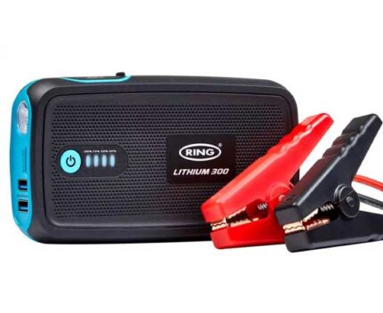 Ring High Power Jump Starter - 13000mah Black