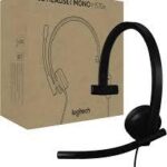 Logitech H570e USB Headset  Black