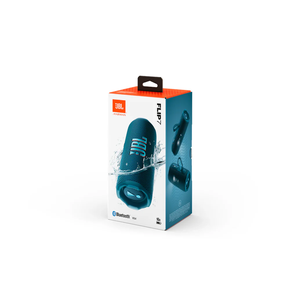 JBL Flip 7 Portable Waterproof and Drop-Proof Speaker blue - Image 1