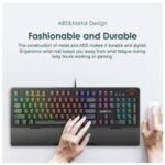 Oraimo HyperType Wired Mechanical Keyboard Black - Image 2