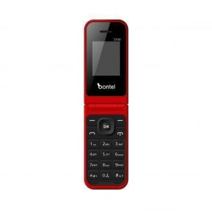 bontel 2720 1.77 Inch Color Display,Flip Phone- RED