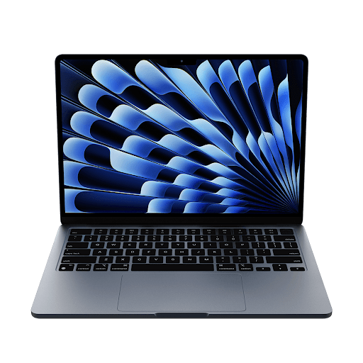 Apple M3 MacBook Air 13-inch - Midnight - 16GB RAM, 512GB