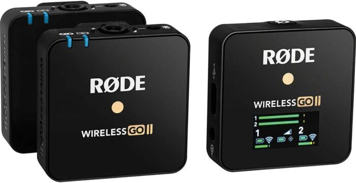RØDE Wireless Go II Dual Channel Wireless System with Built-in Microphones - Image 1
