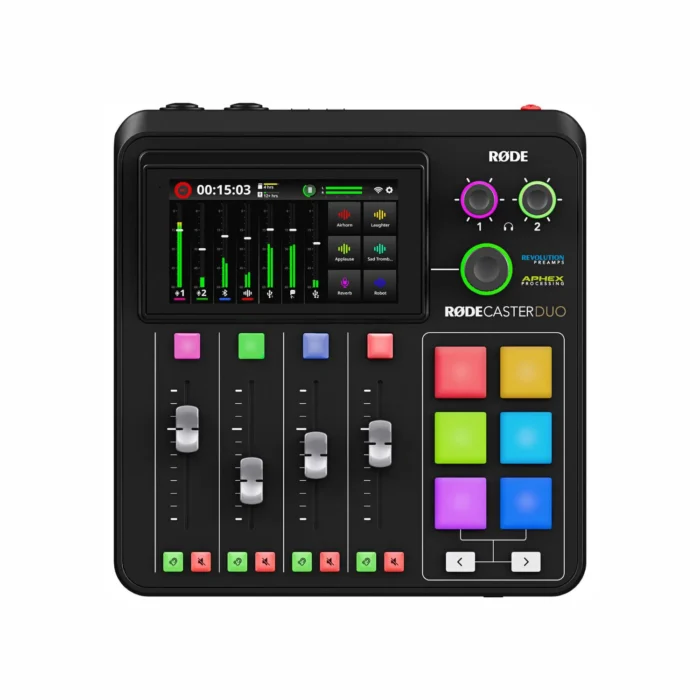 RØDE RØDECaster Duo All-in-One Production Solution for Podcasting, Streaming, Music Production and Content Creation - Image 2
