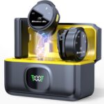 Professional Wireless Lapel Microphone Set with Charging Case