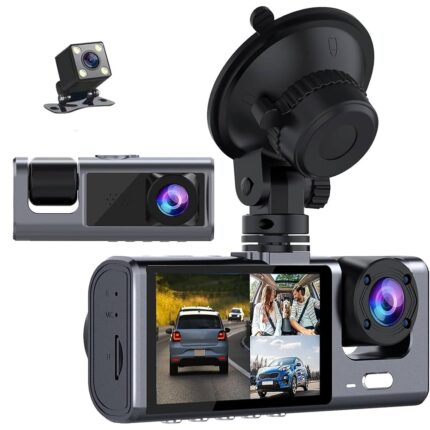 ZKCAMSPY 1080P Dual Lens Dash Cam