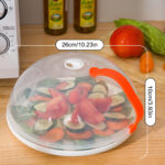 Transparent Microwave Oven Splash Guard - Image 2