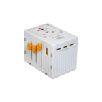 Porodo PD65W Universal  Travel Adapter Charger - White - Image 3