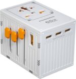 Porodo PD65W Universal  Travel Adapter Charger - White