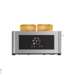 Porodo Lifestyle 4-Slice Digital  Pop up Toaster 850W - Silver