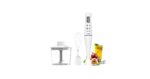 Porodo Lifestyle 300W Light  Suction Hand Blender - White - Image 2
