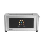 Porodo Lifestyle 4-Slice Digital  Pop up Toaster 850W - Silver - Image 3