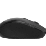 Porodo 2.4G+BT Dual Mode  Rechargeable Mouse 300mAh battery Adjustable  800-1600 DPI - Black