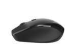 Porodo 2.4G+BT Dual Mode  Rechargeable Mouse 300mAh battery Adjustable  800-1600 DPI - Black - Image 3