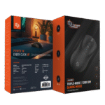 Porodo Gaming Rechargeable Ultralightweight Wireless Gaming Mouse - Black - Image 3