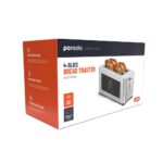 Porodo Lifestyle 4-Slice Digital  Pop up Toaster 850W - Silver - Image 2