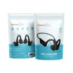 Porodo Blue Bone Conduction  Headphones - Black - Image 2