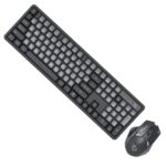 Porodo Gaming 2.4G and BT  Keboard with Mouse DPI 1600 - Grey/A - Image 3