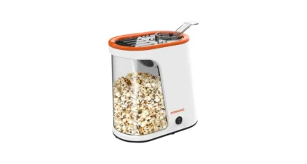 Porodo Lifetsyle 1200W  Detachable Tank Popcorn Maker - White and  Orange