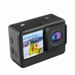 Porodo Lifestyle Waterproof 4K  Action Camera 900mAh - Black