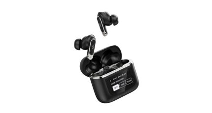 Porodo Soundtec Guide ANC  TWS Earbuds with Touch Screen - Black