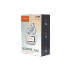 Porodo Soundtec TWS ANC +ENC Earphone with Touch Screen - White - Image 3