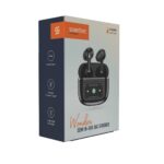 Porodo Soundtec Wonder  TWS Earphone with Touch Screen - Black - Image 2
