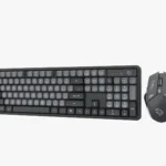 Porodo Gaming 2.4G and BT  Keboard with Mouse DPI 1600 - Grey/A