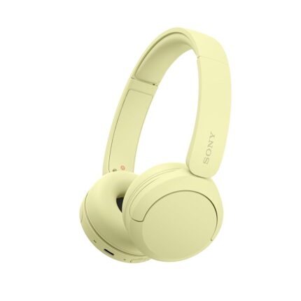 Sony WH-CH520 Best Wireless Bluetooth On-Ear Headphones with Microphone yellow