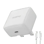 oraimo PowerCube 20 Chic 20W GaN Wall Charger Kit with Type-C to Lightning Cable