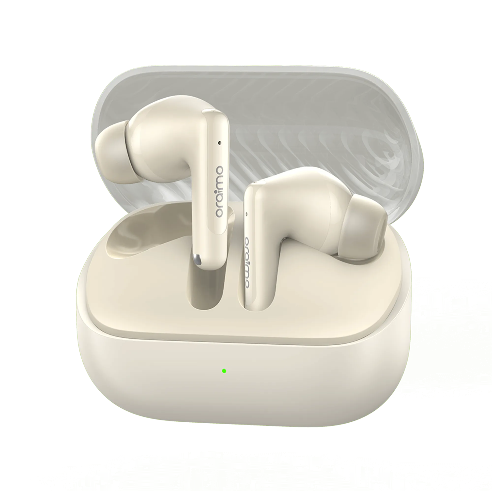 spacebuds-neo-true-wireless-earbuds-otw-323-lightgold-1 Oraimo SpaceBuds Neo True Wireless Spatial Earbuds White - Image 1
