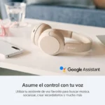 Sony WH-CH520 Best Wireless Bluetooth On-Ear Headphones with Microphone for Calls and Voice Control, Up to 50 Hours Battery Life with Quick Charge Function, Includes USB-C Charging Cable - Beige - Image 2