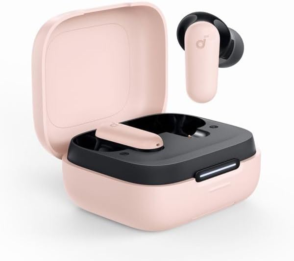 414MIXIhCZL._AC_ Soundcore R50I NC By Anker Noise Cancelling In Ear Earbuds Pink - Image 1