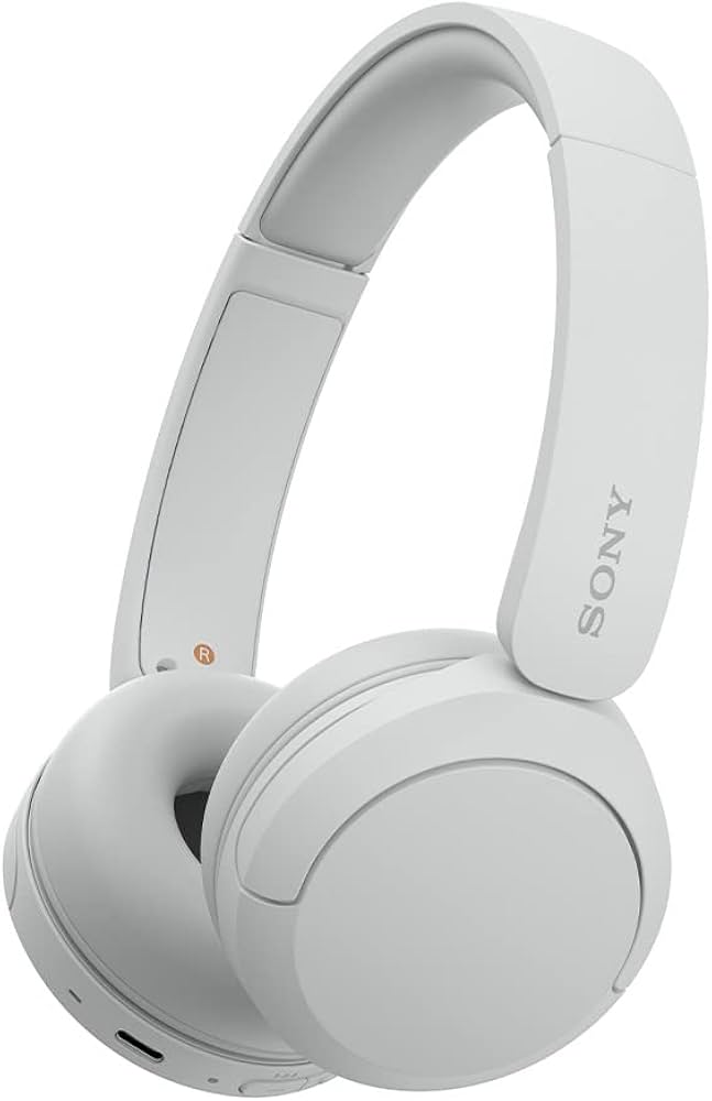 41xiOEWrW9L._AC_UF1000,1000_QL80_ white sony Sony WH-CH520 Wireless On-Ear Headphones Up to 50 Hours Battery Life, White (National Version) - Image 1