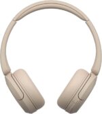 Sony WH-CH520 Best Wireless Bluetooth On-Ear Headphones with Microphone for Calls and Voice Control, Up to 50 Hours Battery Life with Quick Charge Function, Includes USB-C Charging Cable - Beige - Image 4