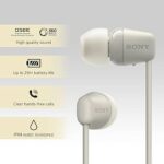 Sony WI-C100 Wireless Headphones with Customizable Equalizer for Deep Bass - Image 2