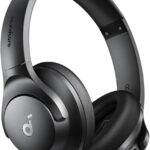 soundcore by Anker Q20i Hybrid Active Noise Cancelling Headphones Black.