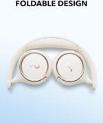 Soundcore H30i Wireless On-Ear Headphones White. - Image 3