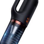 Baseus Handheld Vacuum, Car Vacuum with Large Capacity, 2 Suction Level Small Vacuum Cleaner, USB-C Portable Rechargeable Hand Vacuum, Cordless Household Cleaner for Carpet, Car and Pets - A7