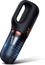 Baseus Handheld Vacuum, Car Vacuum with Large Capacity, 2 Suction Level Small Vacuum Cleaner, USB-C Portable Rechargeable Hand Vacuum, Cordless Household Cleaner for Carpet, Car and Pets - A7