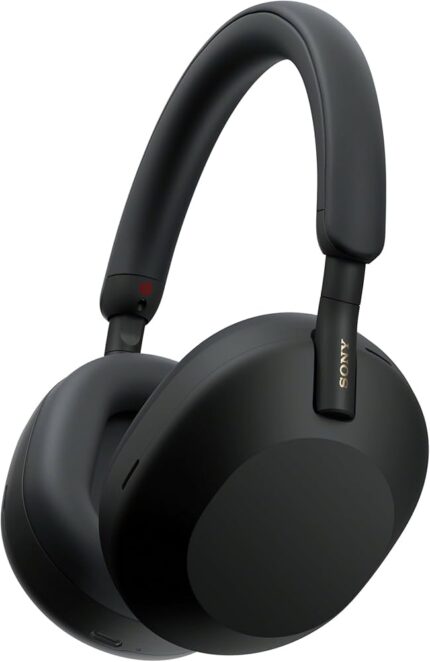 Sony WH-1000XM6 The Best Noise Canceling Wireless Headphones, HD NC Processor QN3, 12 Microphones, Adaptive NC Optimizer, Mastered by Engineers, Studio-Quality, 30-Hour Battery, Black