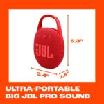 JBL Clip 5 Red. - Image 3