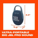 JBL Clip 5 Blue. - Image 2
