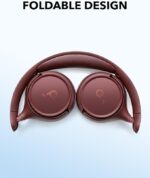 Soundcore H30i Wireless On-Ear Headphones Red. - Image 3